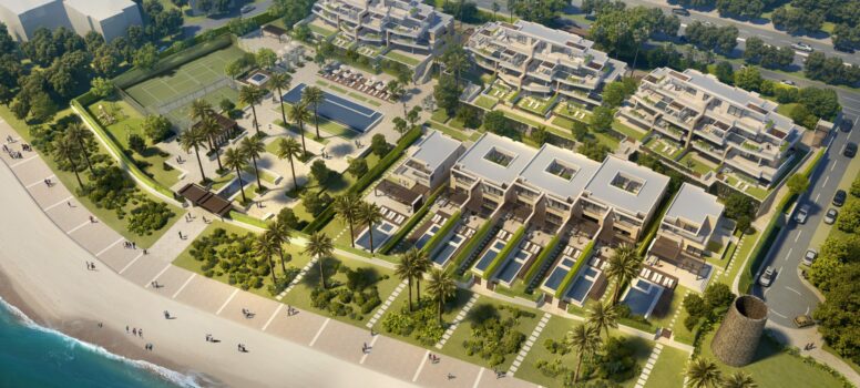 Te koop in Marbella met zeezicht