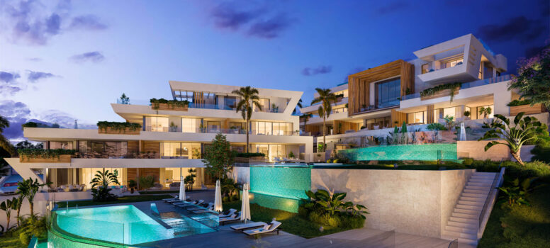 0Vista Nocturna Cabopino V3 HD INVESTINSPAIN Marbella Sunset