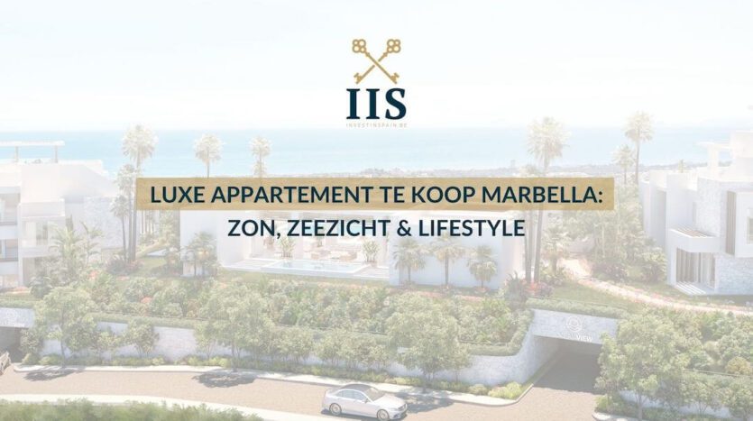 Luxe Appartement te Koop Marbella Zon zeezicht lifestyle
