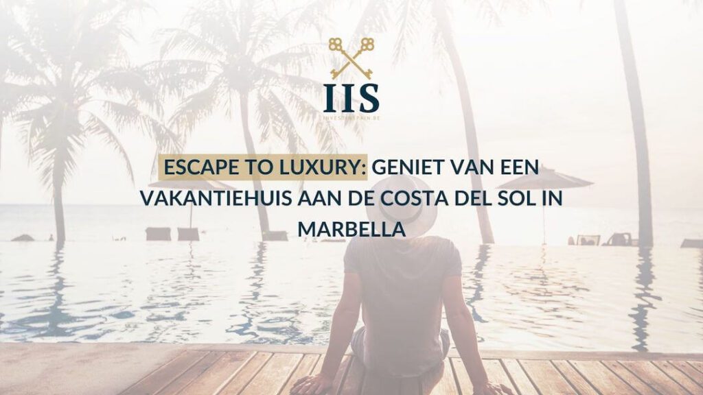 Geniet van een vakantiehuis aan de Costa del Sol in Marbella